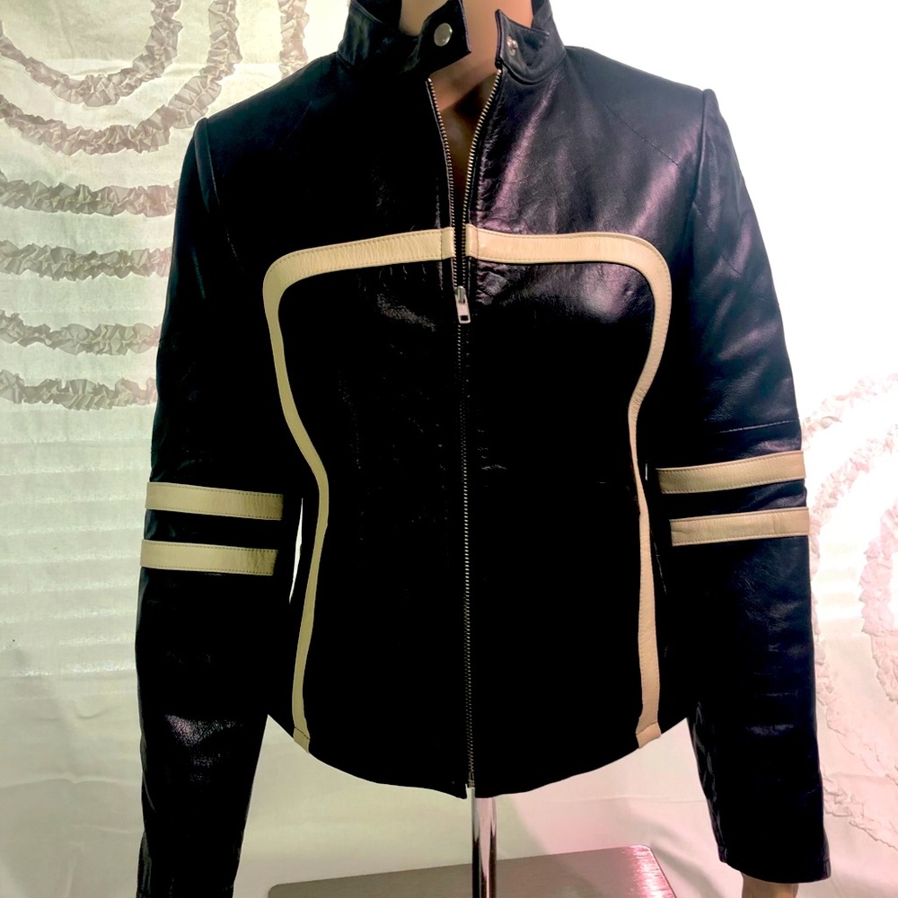 Women’s Moto leather jacket